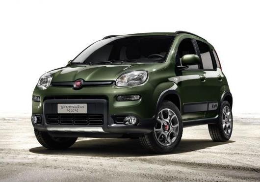 Fiat nuova Panda 4x4 tre quarti anteriore