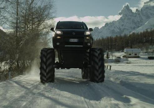 Fiat Panda 4x4 Monster Truck anteriore