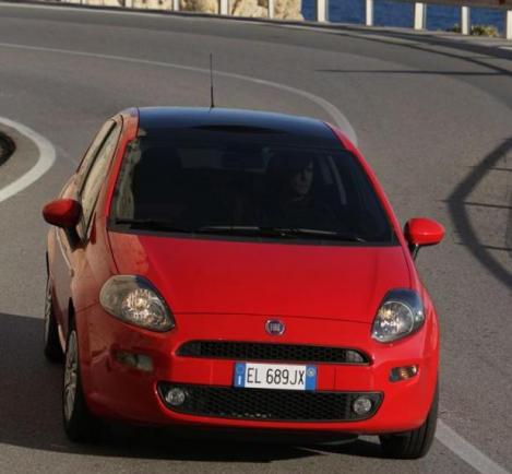 Fiat Punto 0.9 TwinAir anteriore