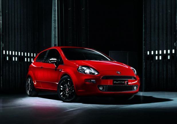 Fiat Punto VIRGIN Radio tre quarti anteriore lato destro