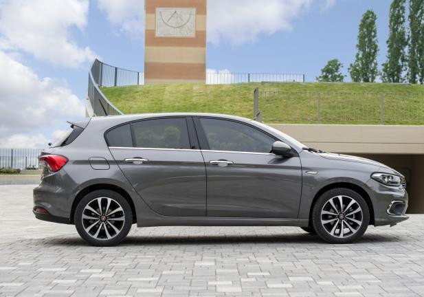 Fiat Tipo 2017 profilo laterale