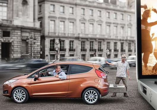 Ford Fiesta restyling 2013 profilo