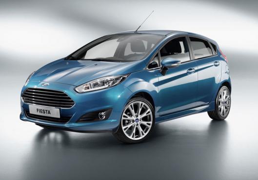 Ford Fiesta restyling 2013 tre quarti anteriore