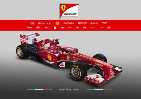 Formula 1 2013 F138 tre quarti anteriore