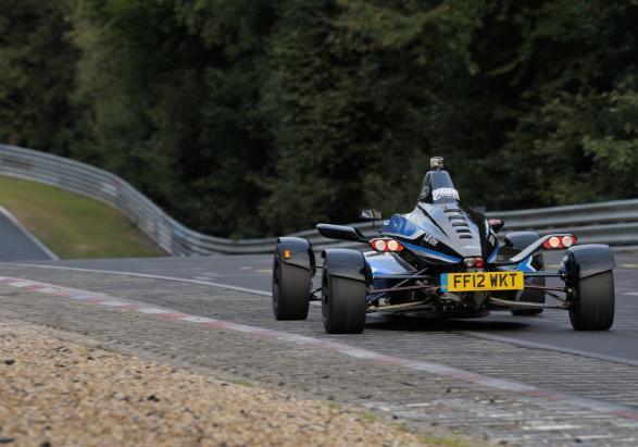 Formula Ford 1.0 EcoBoost record al Nurburgring 2012 posteriore