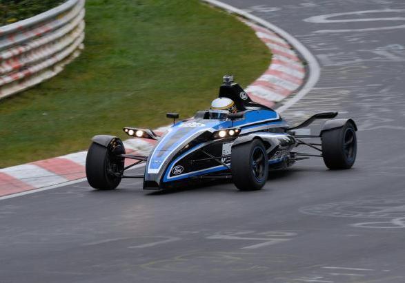 Formula Ford 1.0 EcoBoost record al Nurburgring 2012 tre quarti anteriore