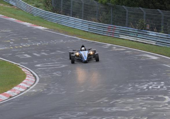 Formula Ford 1.0 EcoBoost record al Nurburgring 2012 vista dall'alto