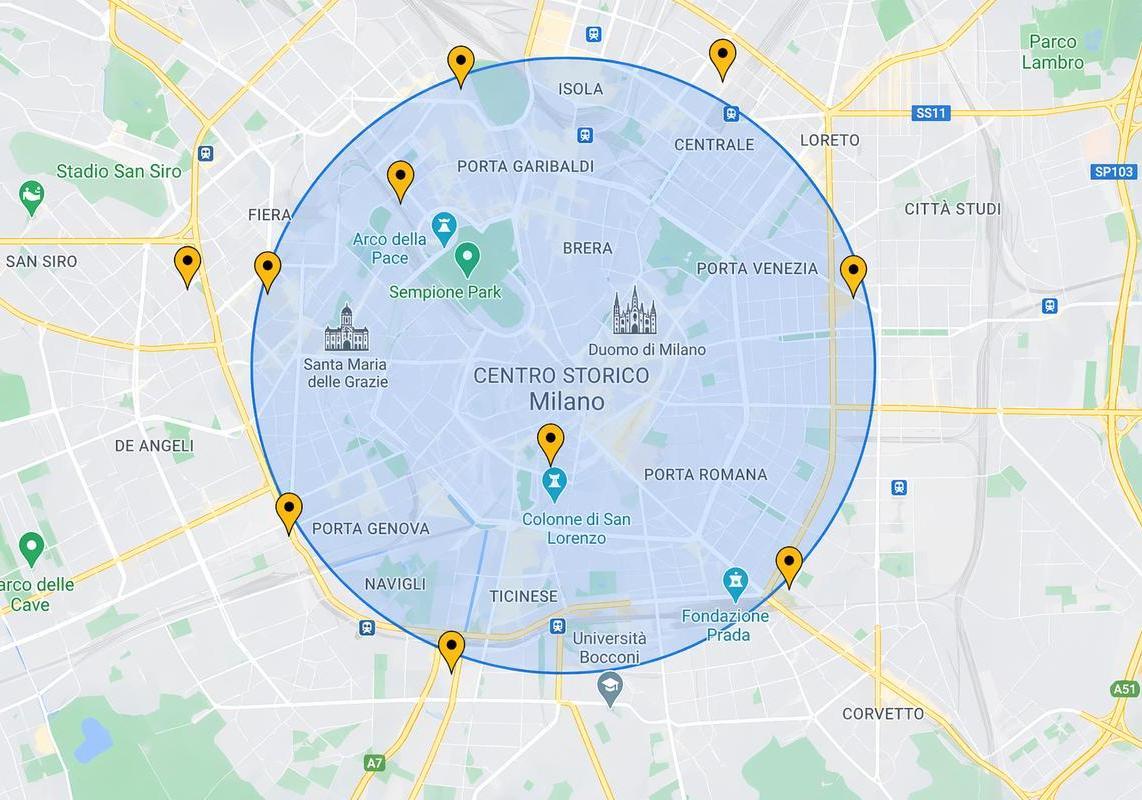 Google maps intelligente