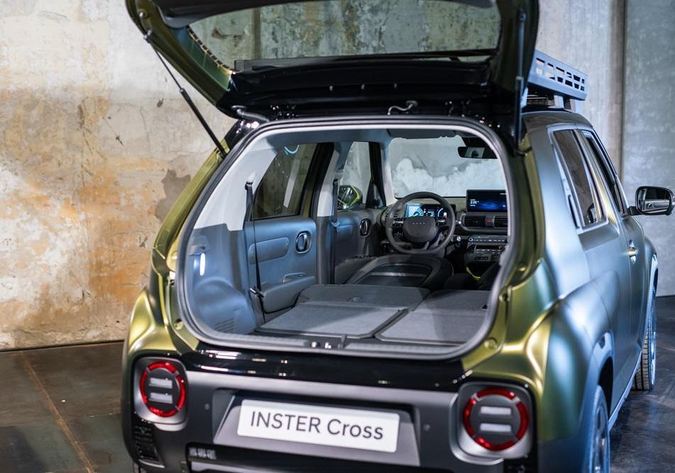 Hyundai Inster Cross bagagliaio