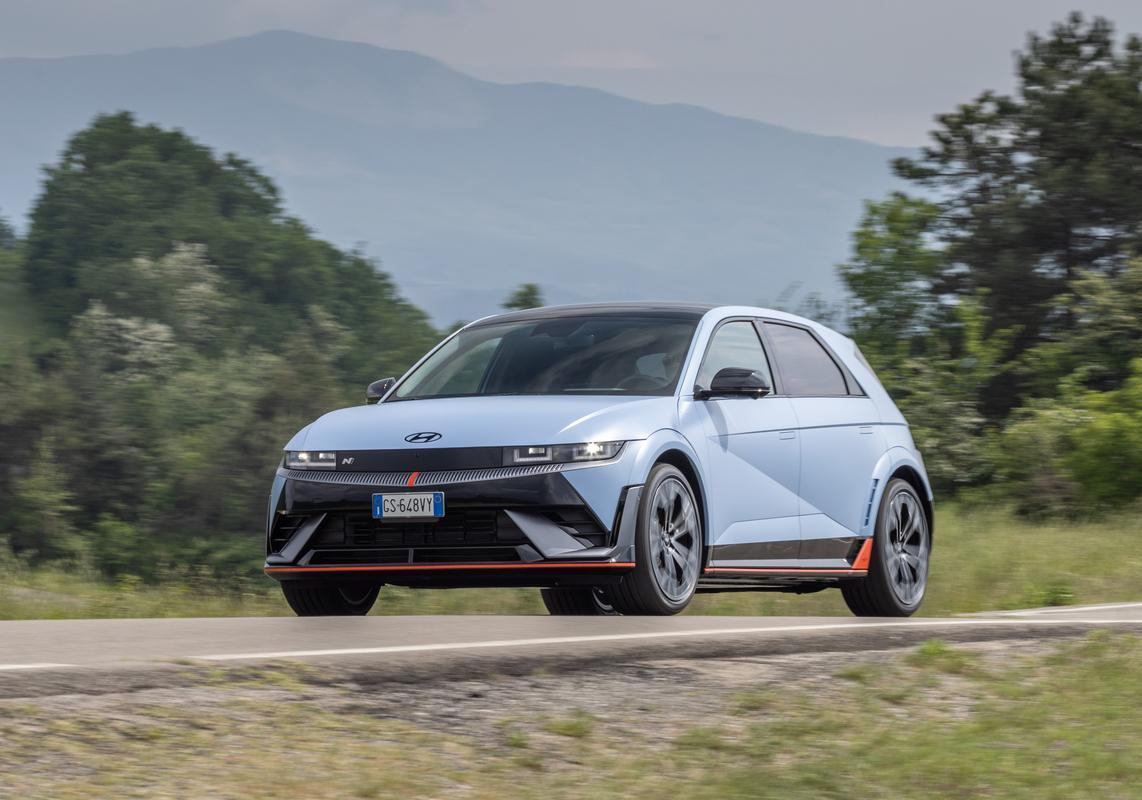 Hyundai Ioniq 5 N Performance Blue prova