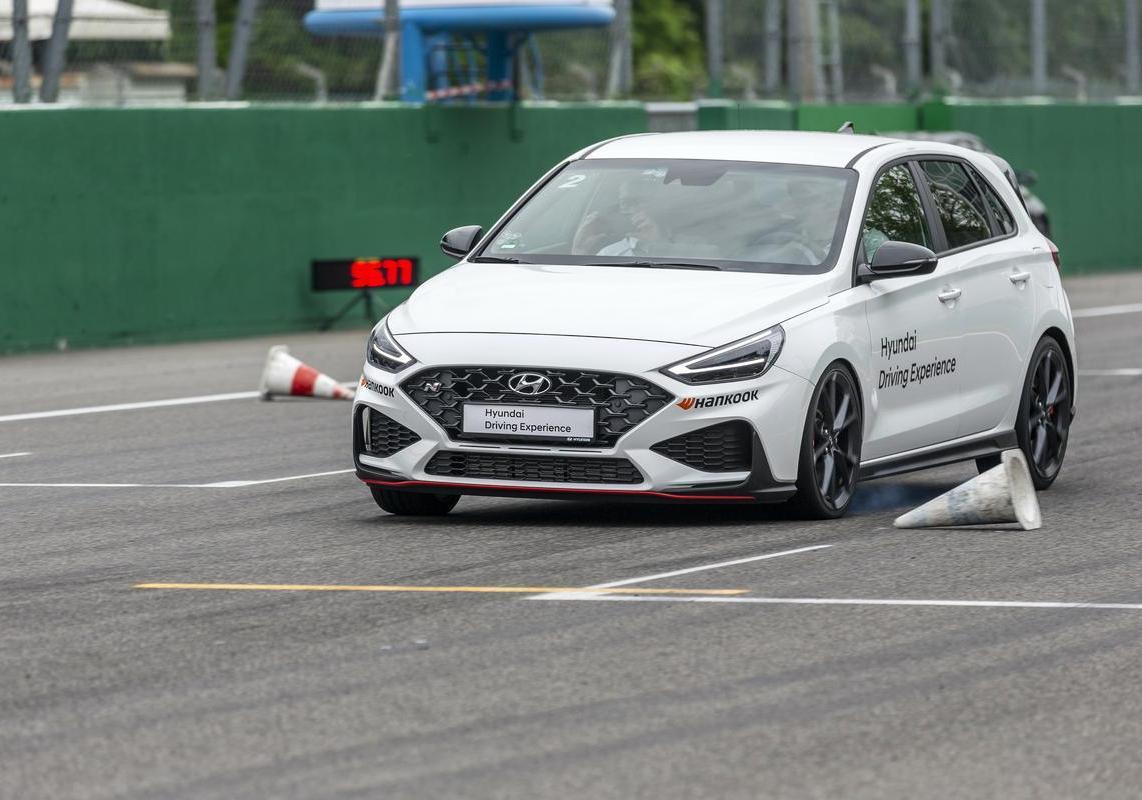 Hyundai N-Driving Experience Monza 2022 frenata