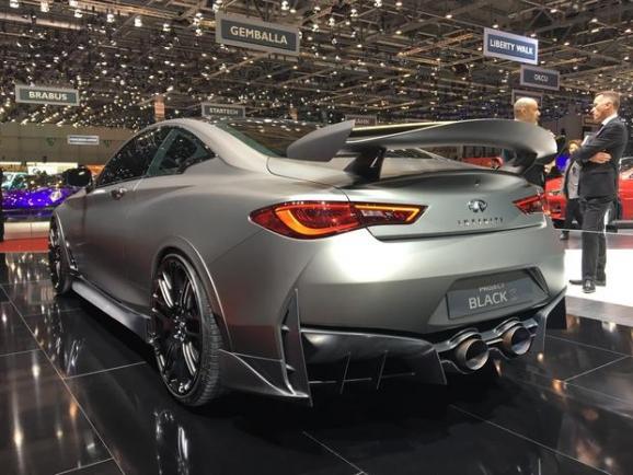 Infiniti Project Black S al Salone di Ginevra 2017 2