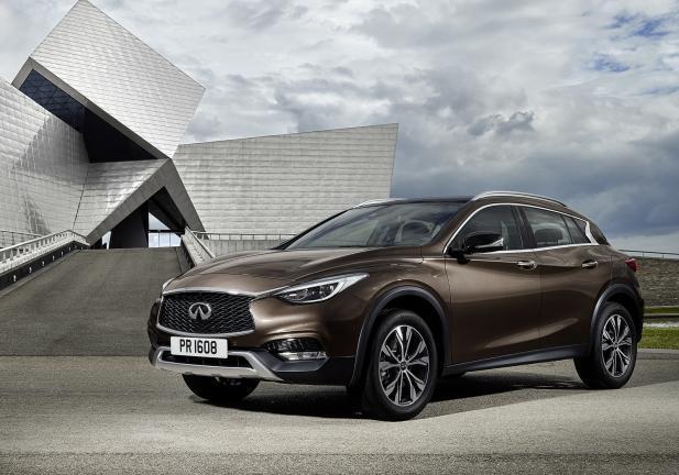 infiniti qx30 profilo frontale