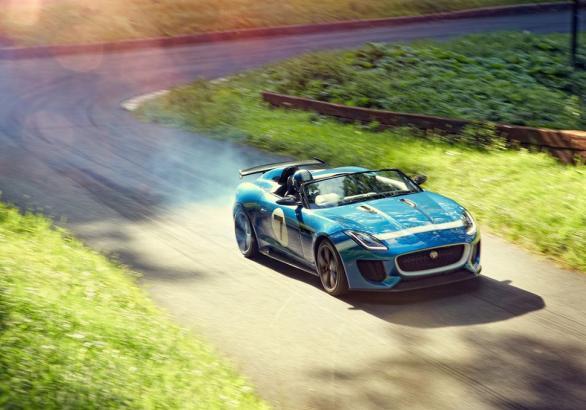 Jaguar Project 7 tre quarti anteriore lato destro