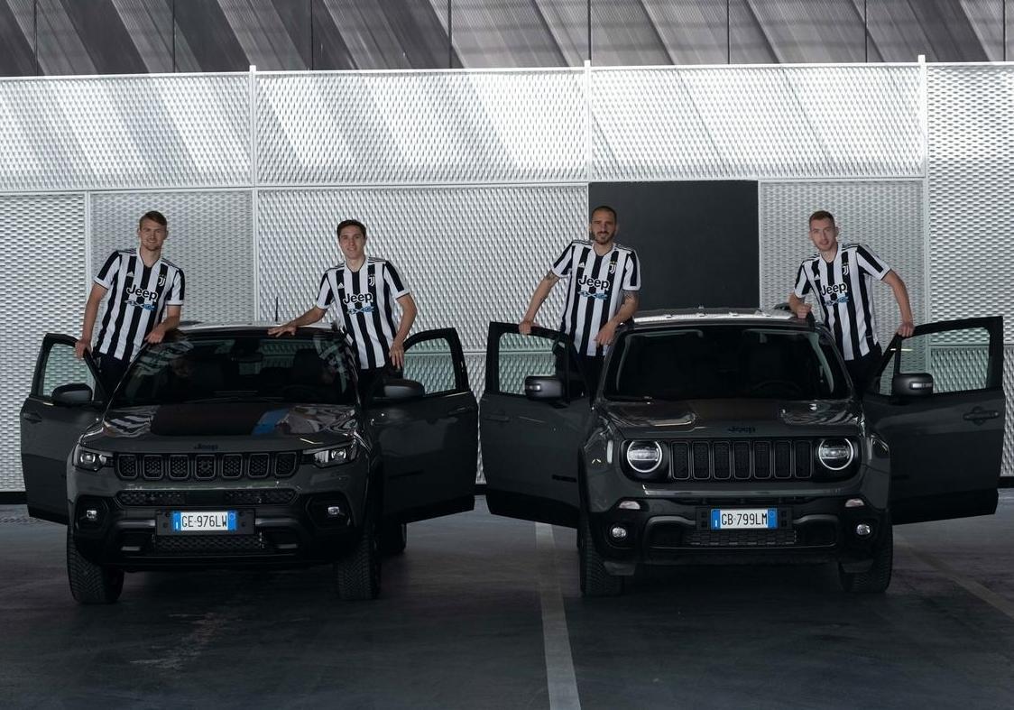 Jeep 4xe per la Juventus