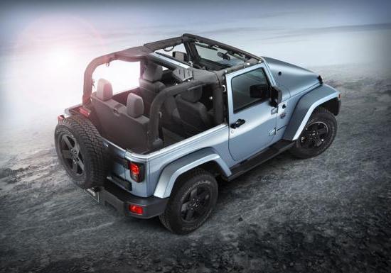 Jeep Wrangler Arctic scoperta