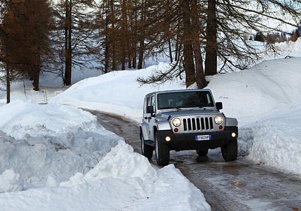 Jeep Wrangler Unlimited my 2013 anteriore