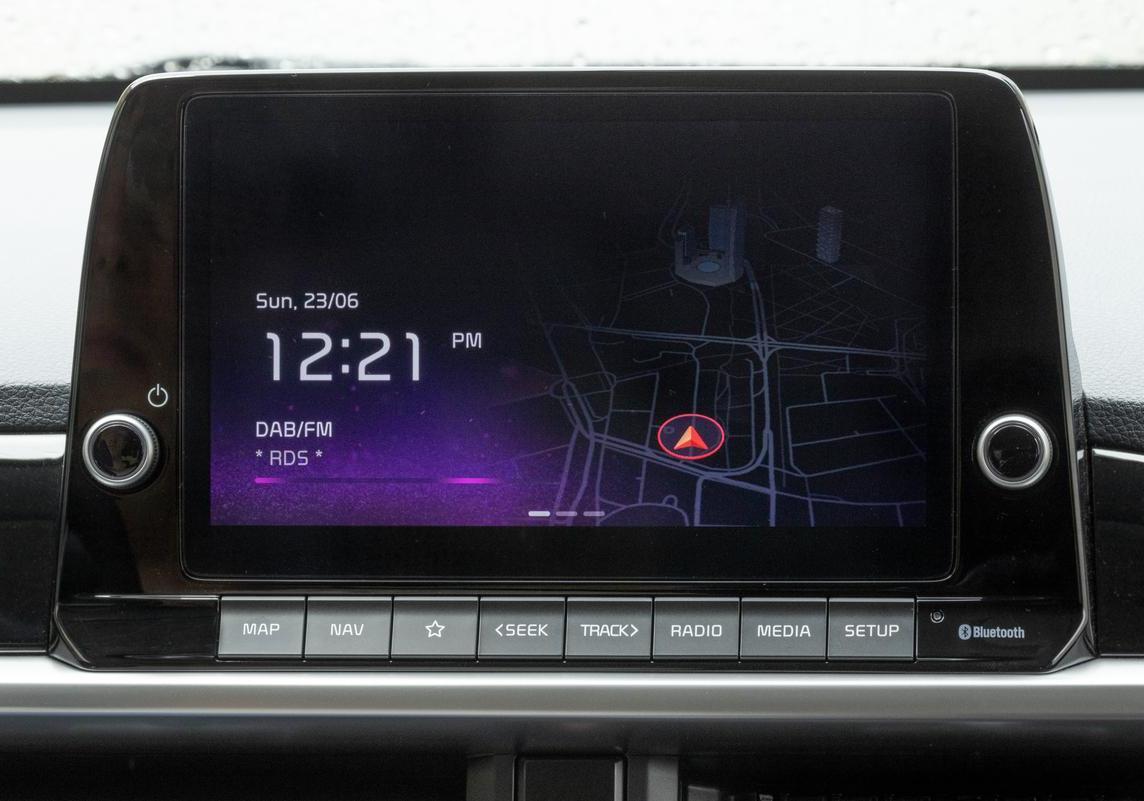 Kia Picanto 2024 schermo infotainment
