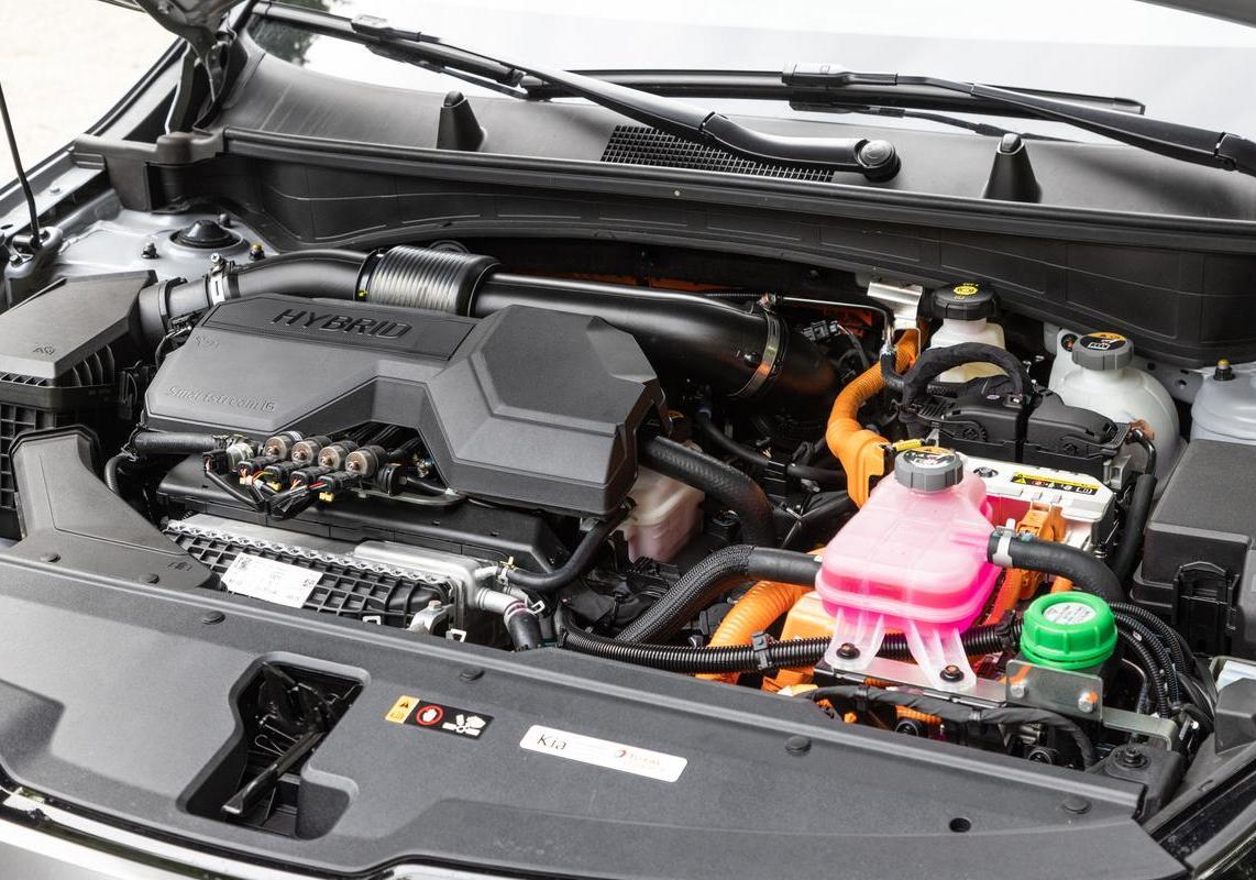 Kia Sportage Tri-Fuel motore