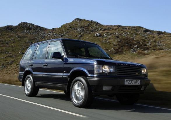 Land Rover Range Rover seconda serie tre quarti anteriore