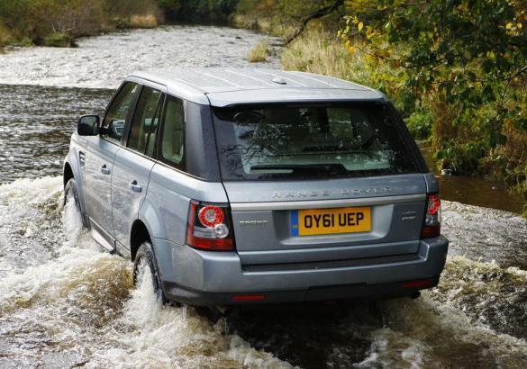 Land Rover Range Rover Sport my 2012 in fuoristrada