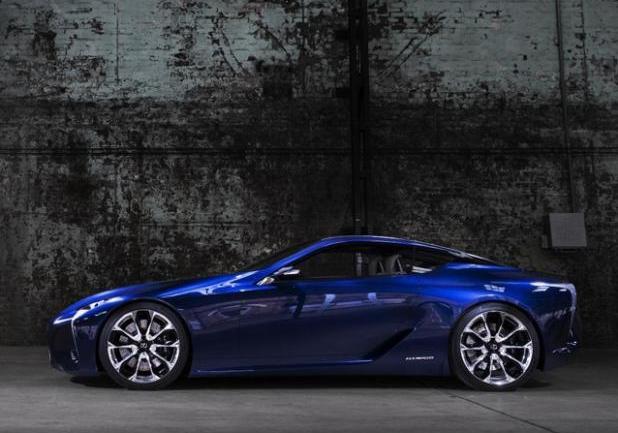 Lexus LF-LC Blue Concept profilo