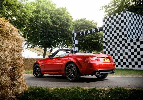 Mazda MX-5 2.0l 25th Anniversary tre quarti posteriore lato sinistro