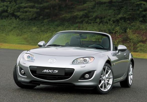 Mazda MX-5 anteriore