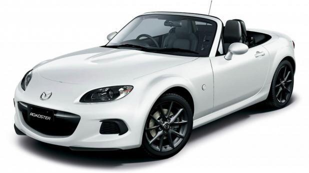 Mazda MX-5 restyling 2013 bianca