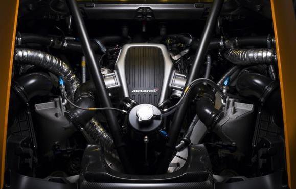 McLaren MP4 12-C Can-Am Edition motore
