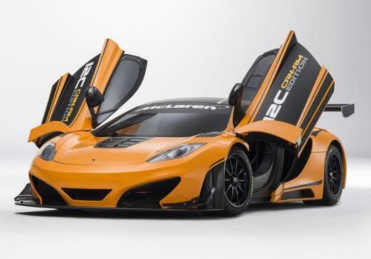 McLaren MP4 12-C Can-Am Edition tre quarti anteriore portiere aperte