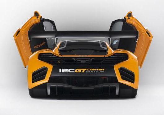 McLaren MP4 12C GT Can-Am Edition posteriore