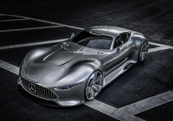 Mercedes AMG Vision Gran Turismo tre quarti anteriore