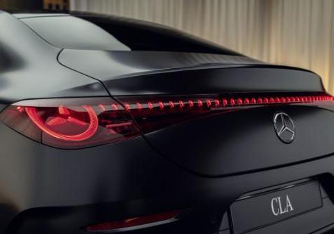 Mercedes-Benz CLA particolare posteriore
