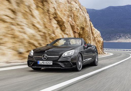 Mercedes-Benz SLC tre quarti