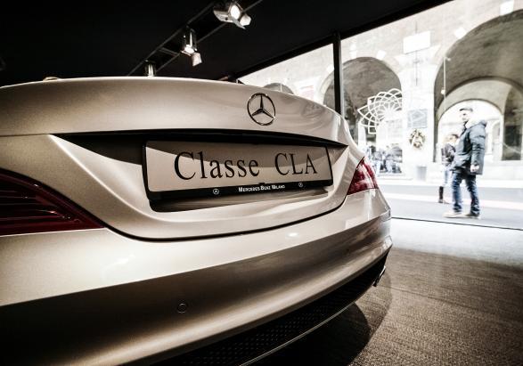 Mercedes CLA Edition 1 dettaglio sezione posteriore