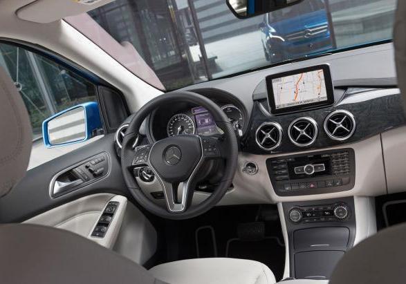 Mercedes Classe B Electric Drive interni