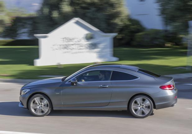 Mercedes Classe C Coupé profilo