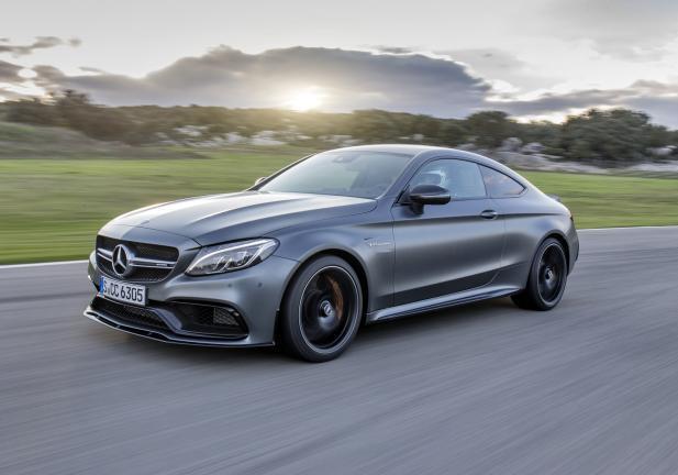 Mercedes Classe C Coupé tre quarti anteriore