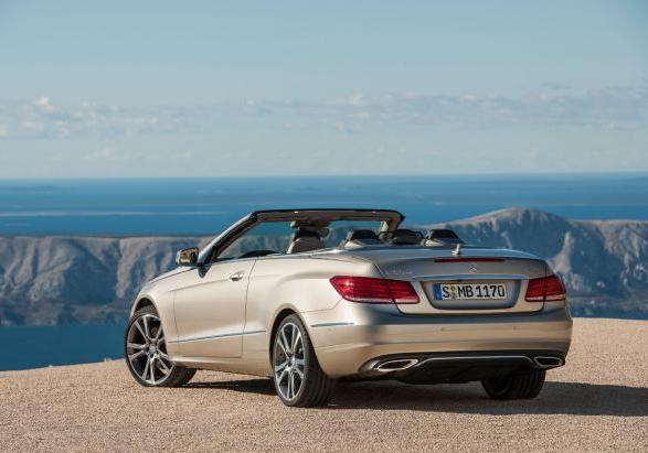 Mercedes Classe E Cabrio restyling 2013 posteriore