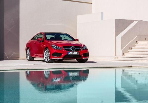 Mercedes Classe E Coupé restyling 2013 anteriore