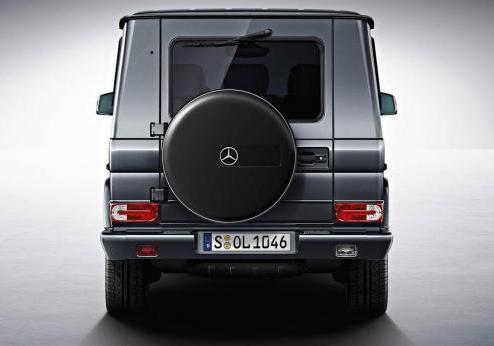 Mercedes Classe G restyling 2012 coda