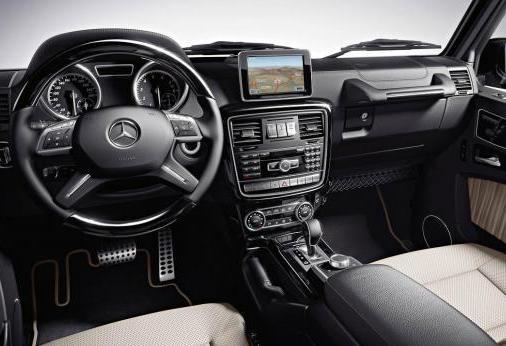 Mercedes Classe G restyling 2012 interni