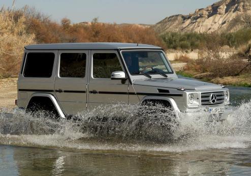 Mercedes Classe G restyling 2012 profilo destro