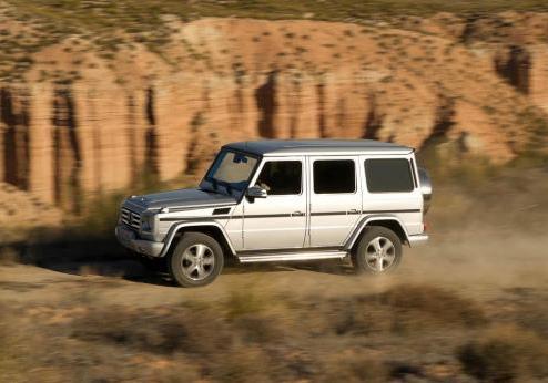 Mercedes Classe G restyling 2012 profilo sinistro