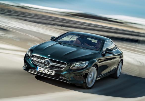 Mercedes Classe S Coupé anteriore