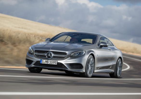 Mercedes Classe S Coupé tre quarti anteriore