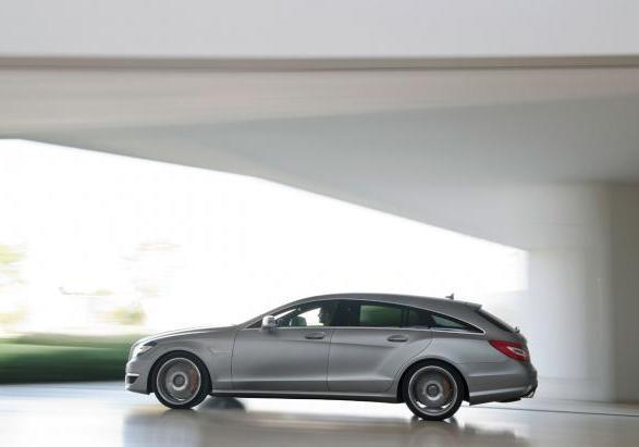 Mercedes CLS Shooting Brake 63 AMG profilo