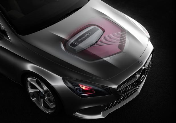 Mercedes Concept Style Coupé dettaglio anteriore