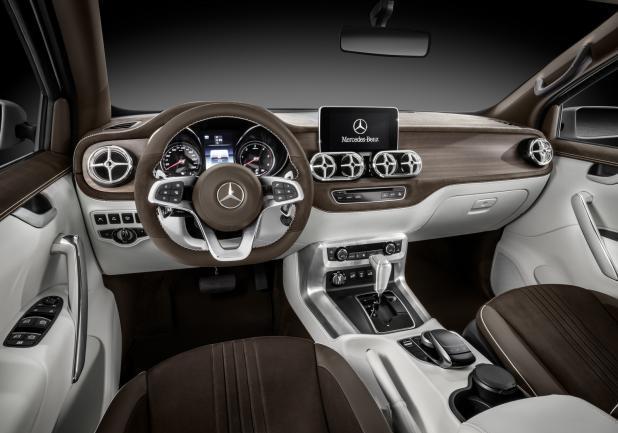 Mercedes Concept X-Class interni